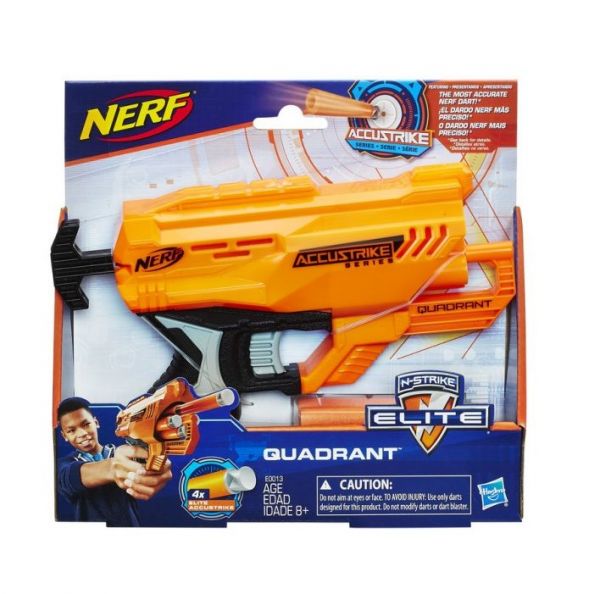 Pistola Nerf Accustrike Quadrant