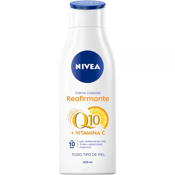 Crema Corporal Nivea Reafirmante Q10 + Vitamina C - 400mL