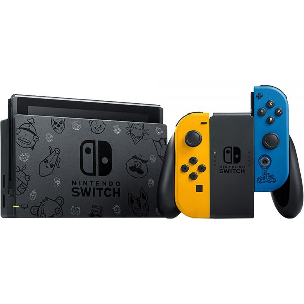 Comprá Nintendo Switch Fortnite Edition 32 GB - Amarillo/Azul (No incluye  código para V-Bucks/Skin) - Envios a todo el Paraguay
