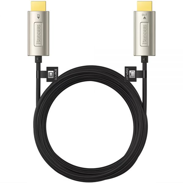 Cable HDMI Baseus 1.4 4K 60 Hz - Negro 15 metros (WKGQ050201)