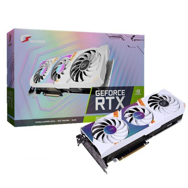 Placa de Video Colorful iGame RTX 3060 Ultra White OC 12 GB GDDR6