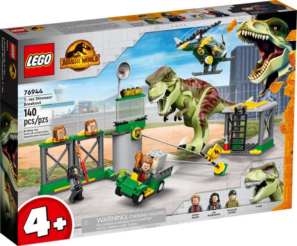 Comprá Fuga de Dinosaurio T. Rex Lego Jurassic World 76944 - Envios a todo  el Paraguay