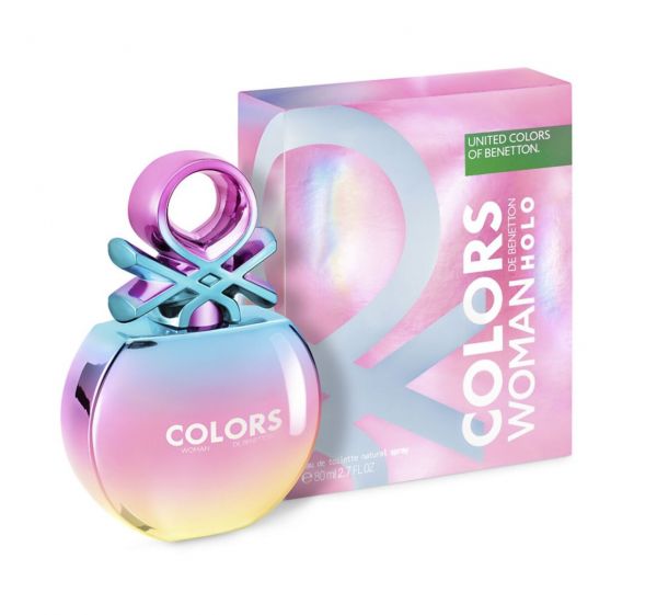 Perfume Benetton Colors Holo EDT - Femenino 80mL