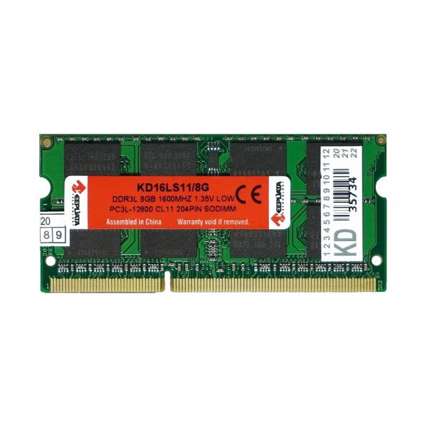 Comprá Memoria RAM DDR3L SO-DIMM Keepdata 1600 MHz 8 GB KD16LS11/8G -  Envios a todo el Paraguay