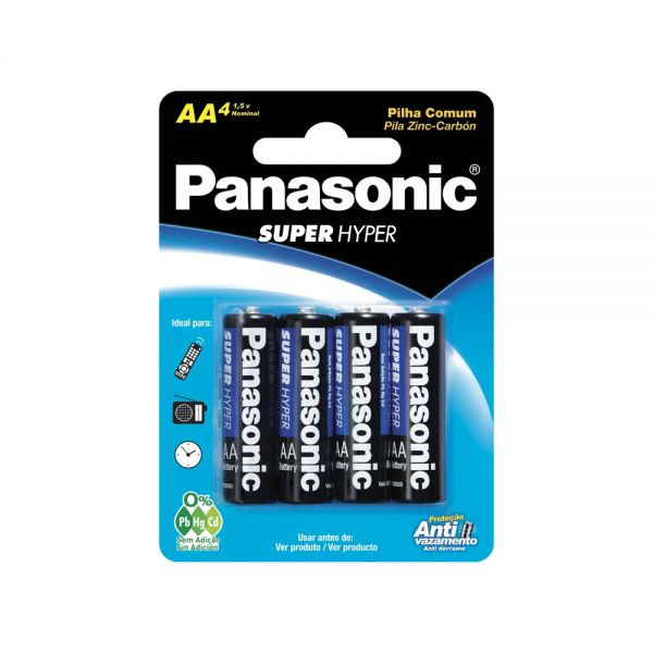 Comprar Online Pila Panasonic AA - 4 unidades Delivery a todo el Paraguay