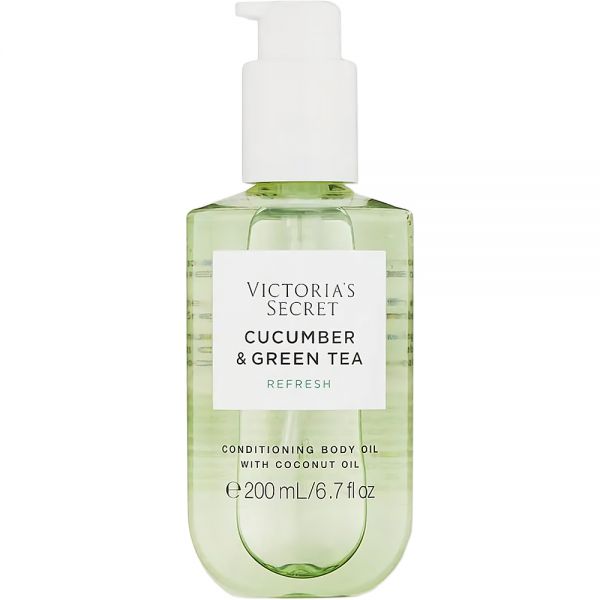 Óleo Corporal Victoria's Secret Cucumber & Green Tea Refresh - 200mL