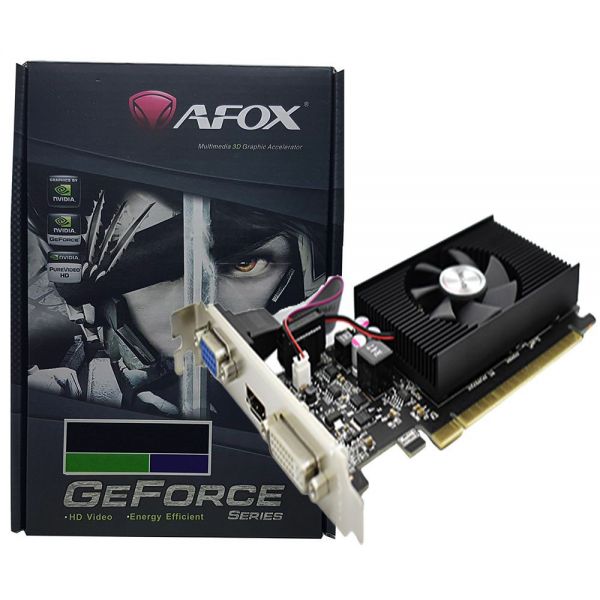 Comprá Online Placa de Video Afox GeForce GT 610 2 GB DDR3  (AF610-2048D3L7-V6) con el envío más rápido del Paraguay