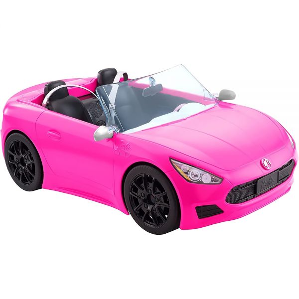 Comprá Online Auto Convertible de Juguete Mattel Barbie HBT92 - Rosa con el  envío más rápido del Paraguay