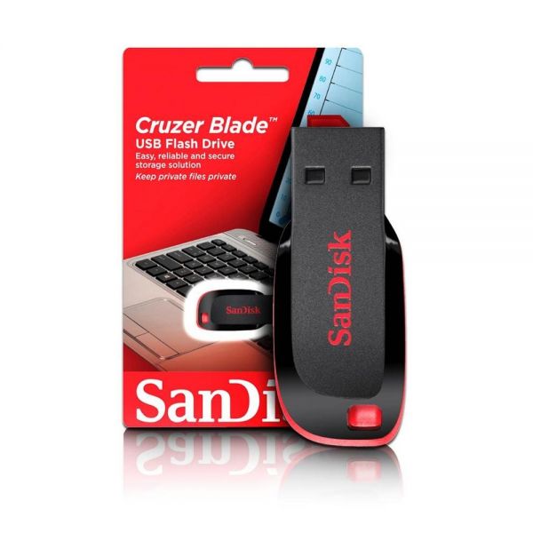 Esperar interior Extraer Comprá Pen drive Sandisk Z50 Cruzer Blade 128 GB - Negro - Envios a todo el  Paraguay