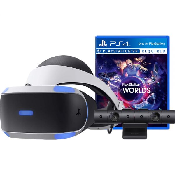 Comprá Lente de Realidad Virtual Sony PS4 VR Bundle CUH-ZVR2 + Cámara +  Juego VR Worlds - Envios a todo el Paraguay