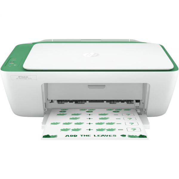 Impresora Multifuncional HP DeskJet Ink Advantage 2375 - Blanco/Verde