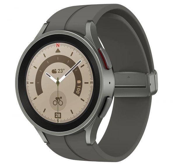 Comprá Reloj Samsung Galaxy Watch5 Pro SM-R920NZT 45 mm - Gray Titanium -  Envios a todo el Paraguay