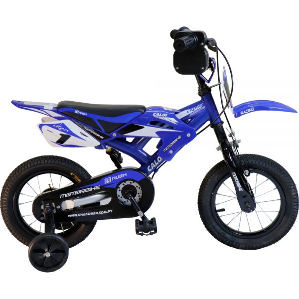 Comprá Online Bicicleta Caloi Bici Moto Aro 12" - Azul con el envío más  rápido del Paraguay