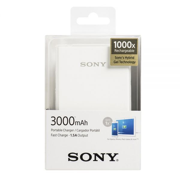 Cargador Portátil USB Sony CP-E3 3000 mAh