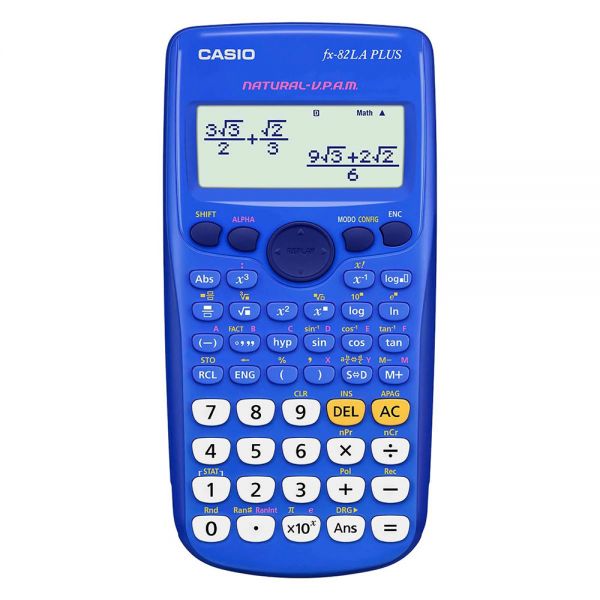 Comprá Calculadora Científica Casio FX-82LA Plus - Azul - Envios a todo el  Paraguay