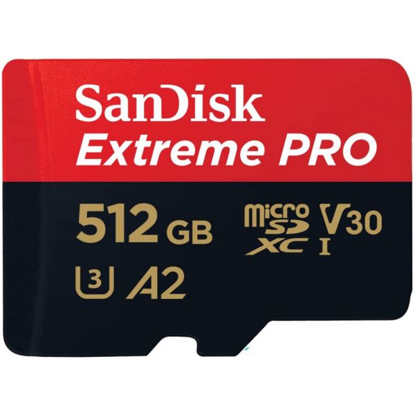 Comprá Memoria Micro SD SanDisk Extreme Pro 200-140 MB/s U3 512 GB con  Adaptador (SDSQXCD-512G-GN6MA) - Envios a todo el Paraguay