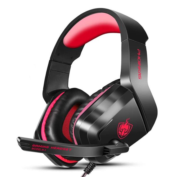 Comprá Auricular Gamer Phoinikas Headset H-1 - Negro/Rojo - Envios a todo  el Paraguay