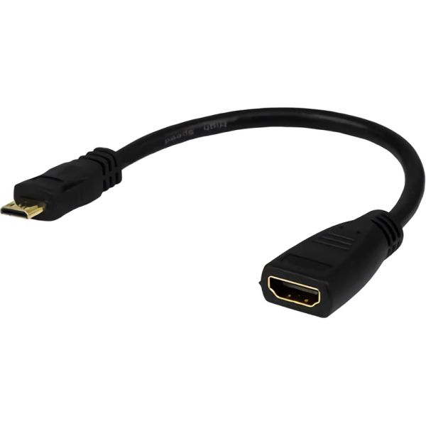 Comprá Adaptador Mini HDMI a HDMI Argom ARG-CB-0052 - Negro