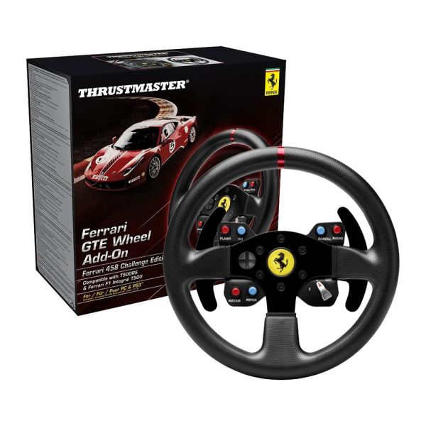 Comprá Volante de Repuesto Thrustmaster Ferrari GTE F458 Wheel Add-On  Challenge Edition - Negro - Envios a todo el Paraguay
