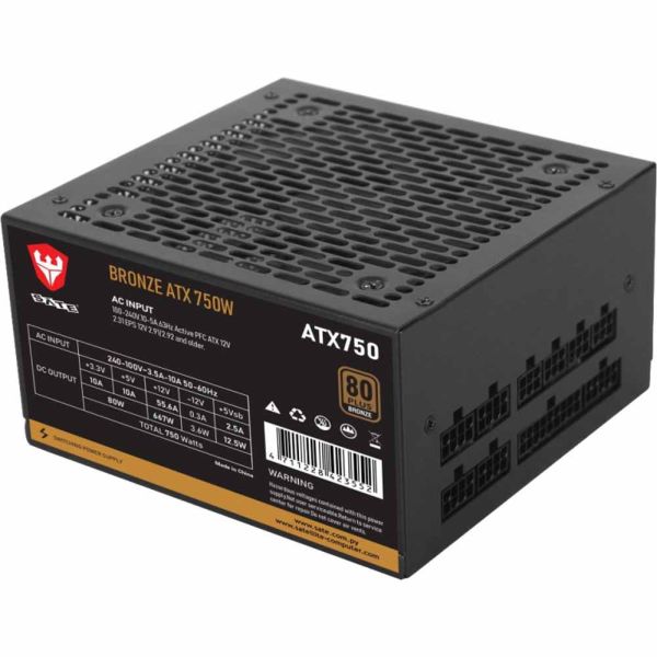 Comprá Fuente de Alimentación Satellite ATX750 80 Plus Bronze 750 W Full  Modular - Envios a todo el Paraguay