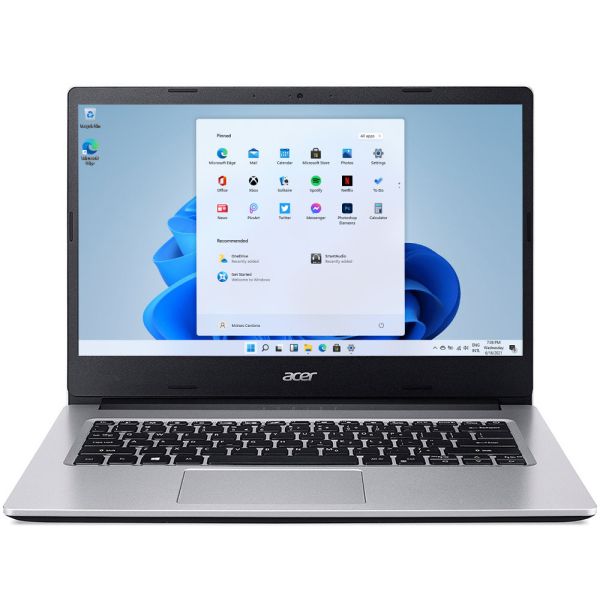 Comprá Notebook Acer Aspire 1 A114-33-C6W2 14" Intel Celeron N4500 - Plata  - Envios a todo el Paraguay