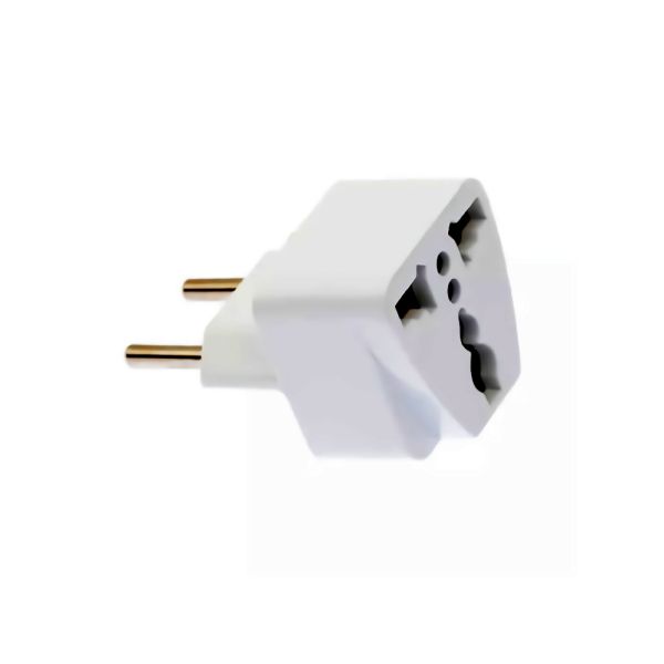 Adaptador de enchufe - plug americano a europeo GENERICO