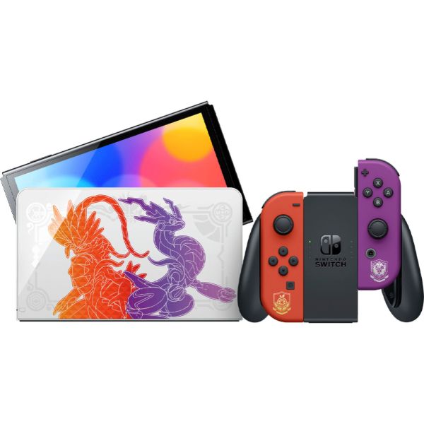 Nintendo Switch Pokémon Scarlet & Violet Edition 64 GB Versão Japonesa con  Joy-Con Vermelho/Lilás (HEG-S-KEAAA)