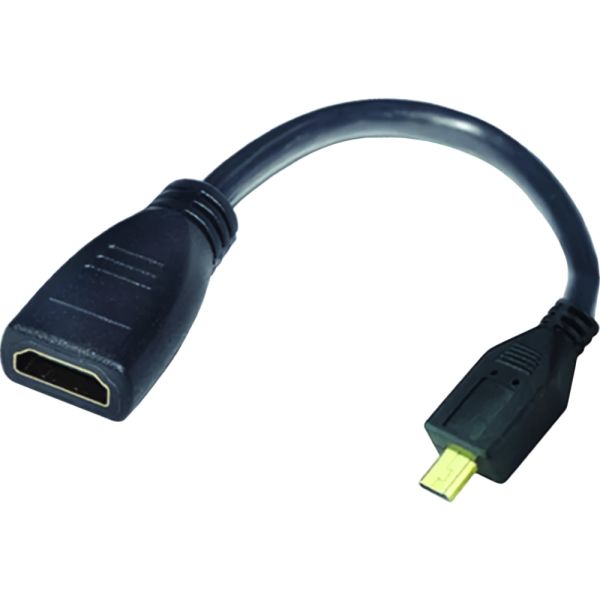 Cable adaptador HDMI a mini HDMI - 12 cm