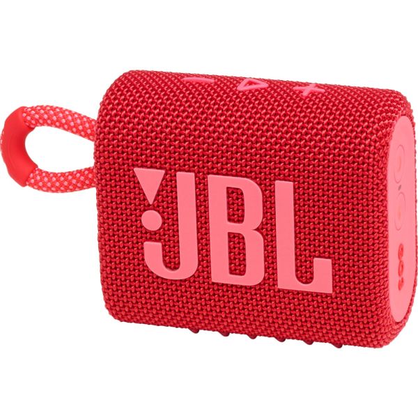 Comprá Speaker Portátil JBL GO 3 - Rojo - Envios a todo el Paraguay