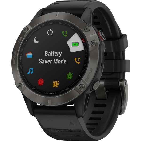 Compra Reloj Smartwatch Garmin Fenix 6 Sapphire Carbon Gray 010 02158 25 Envios a todo el Paraguay