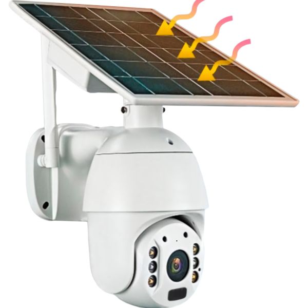 Comprá Cámara de Vigilancia Inteligente con Panel Solar Wi-Fi
