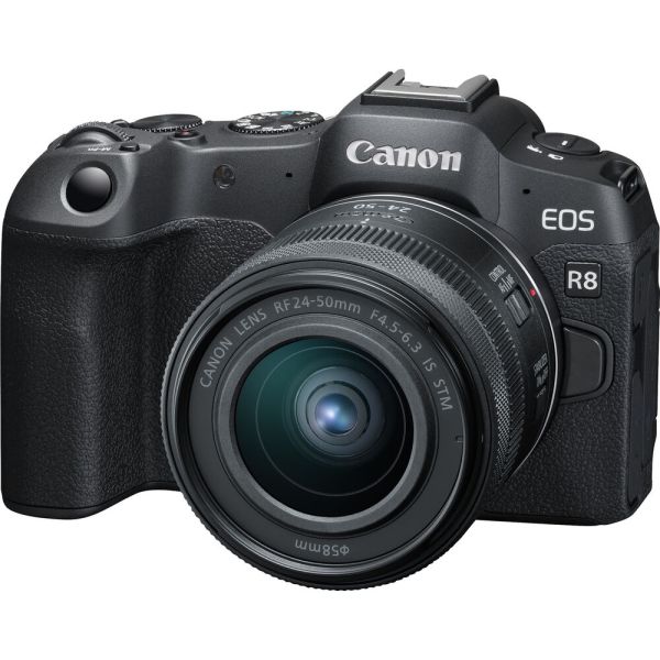 Comprá Cámara Canon EOS R8 Kit 24-50MM f/4.5-6.3 IS STM - Envios a todo el  Paraguay