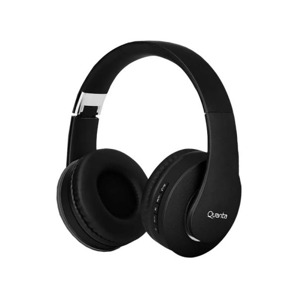 Fone de ouvido Quanta QTFOB85 Bluetooth - Preto