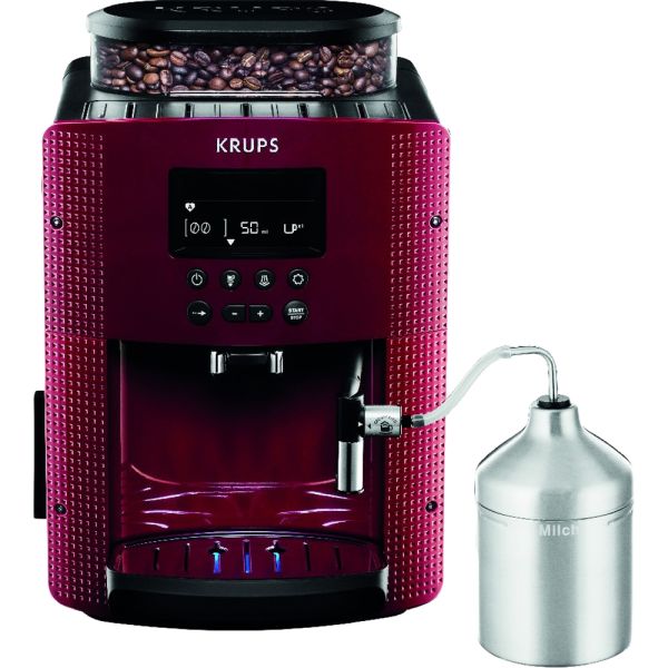 Comprá Cafetera Krups Espresso Display Essential EA816 - Rojo 1.7L