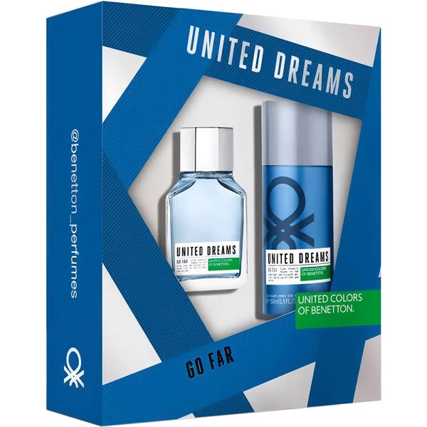 Set de fragancia Benetton United Dreams para hombre