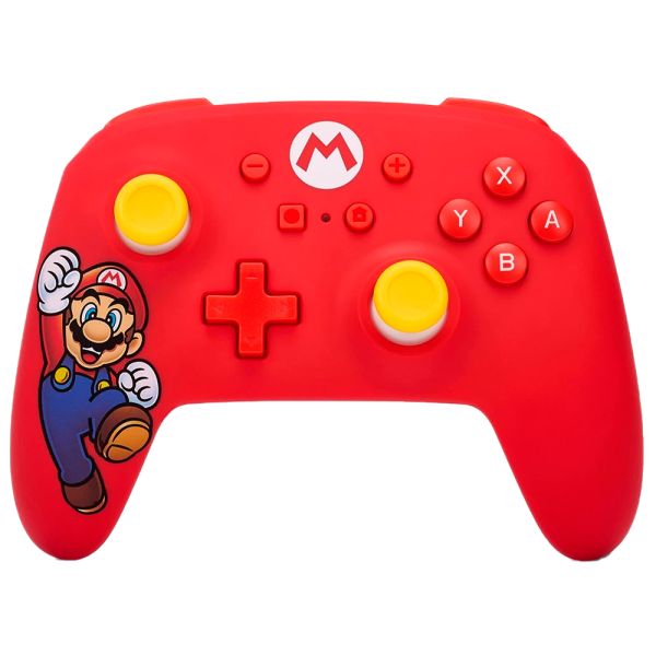 Controle Compatível Com Ps4 Com Logo Mario Bros sem Fio em