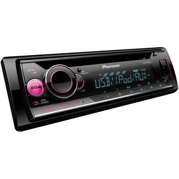 Car Audio Pioneer DEH-S2250UI USB - Preto Car Audio Pioneer DEH-S2250UI USB - Preto