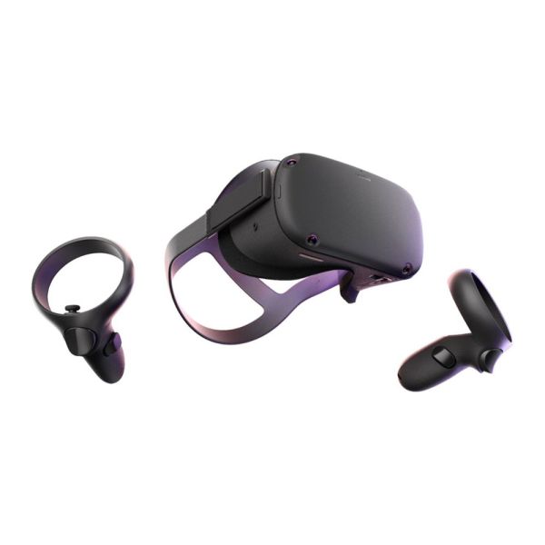 Jovem mulher usando fone de ouvido de realidade virtual com vídeo de  tecnologia de jogos de música em microfone