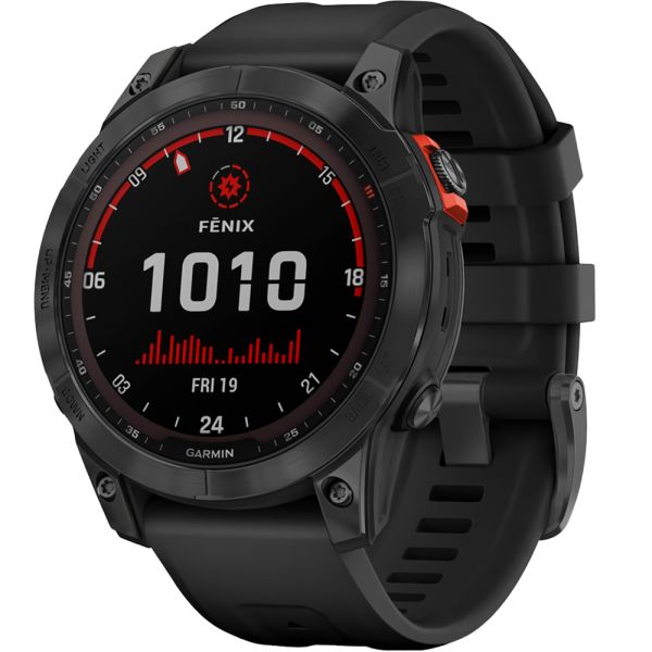 Comprá Reloj Smartwatch Garmin Fenix 7 Solar - Slate Gray/ Black  (010-02540-10) - Envios a todo el Paraguay