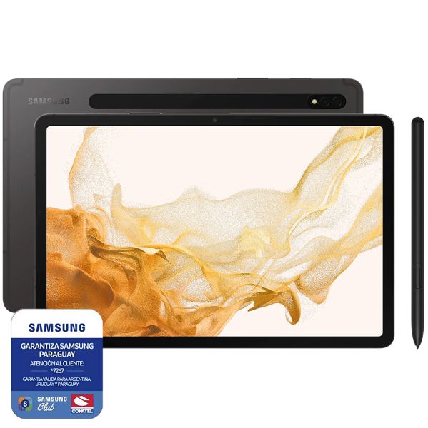 Comprá Tablet Samsung Galaxy Tab S8 SM-X706B 11 Wifi LTE 5G 128 GB -  Grafito - Envios a todo el Paraguay