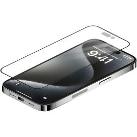 Funda 4-ok Transparente + cuerda Negro para iPhone 15 Pro - Funda para  teléfono móvil