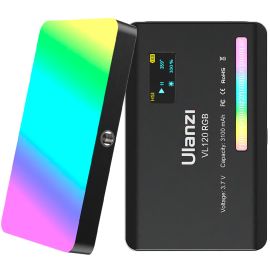 ULANZI Equipo de video para teléfono inteligente con luz, estabilizador de  mano para teléfono celular con luz de anillo de 8500 K, luz para selfie
