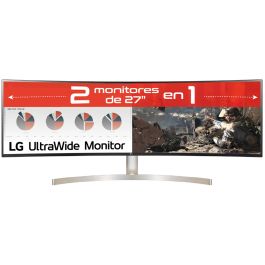 Monitor Lg 49” 49wl95c Ultra Wide Curvo 2k 5120×1440 Ips 60hz 5ms