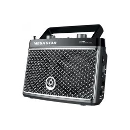Comprá Radio Portátil Mega Star RX2152BT AM/FM Bluetooth - Marrón