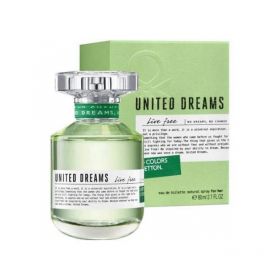 Perfume Benetton United Dreams Live Free EDT - Femenino 80mL
