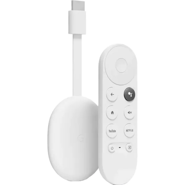 Chromecast Google TV GA01919-US 4K HDMI Blanco
