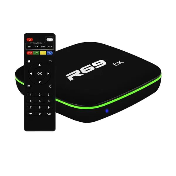 Comprá Receptor TV Box Smart R69 8K Wifi - Negro - Envios a todo
