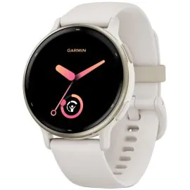Reloj Smartwatch Garmin Vivoactive 5 - Cream Gold/Ivory (010-02862-11)