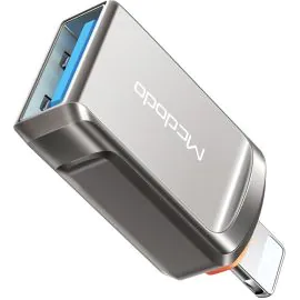 Adaptador Mcdodo USB-A para Lightning OT-8600 - Cinza