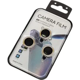 Película Protectora 4Life de Vidrio para Cámara de iPhone 14 Pro/Pro Max - 3 unidades 